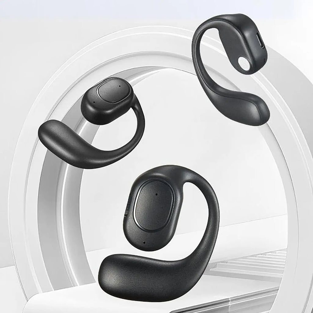 Wireless Over Ear Earbud Open-Ear Headphone with Water Resistance Long-Lasting Battery Earphone  for Running Cycling Driving