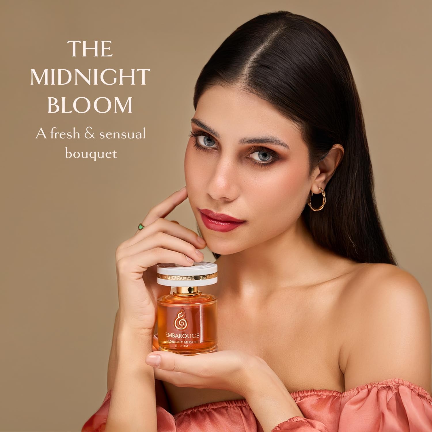 Midnight Mirage Bloom | Eau De Parfum | Fresh • Floral • Amber | Fargrance for Women | 3.4 Fl. Oz./100 Ml