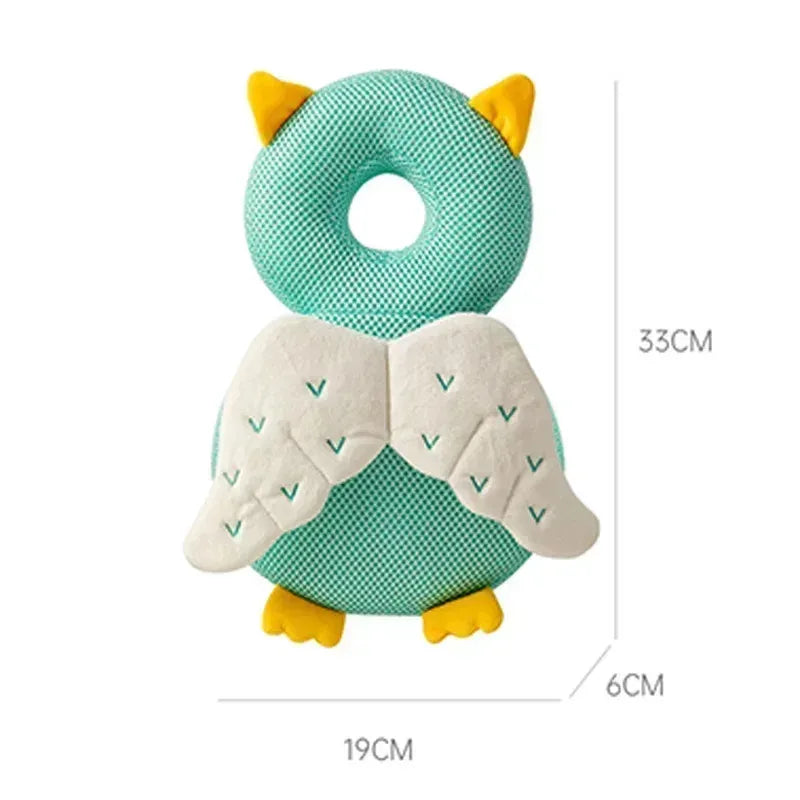 Toddler Baby Head Protector Safety Pad Cushion Back Prevent Injured Angel Bee Cartoon Security Pillows Protective Headgear
