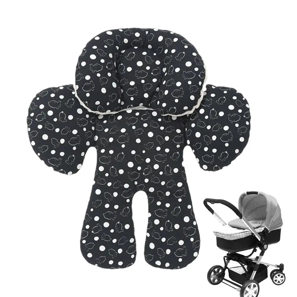 Baby Car Seat Cushion Toddler Car Seat Cover Removable Head Support Adjustable Height Protector Cover Cushion For Vehicle SUV