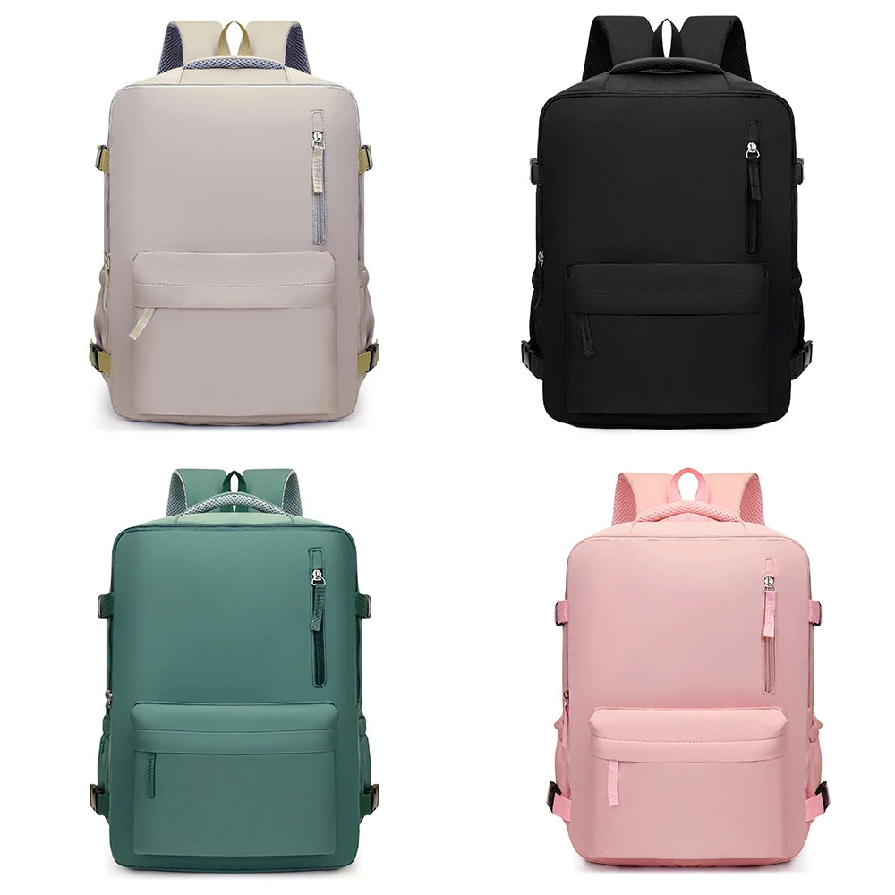 Travel Backpack Airline Approved Low Cost Airline Solid Color Leisure Large Capacity Commuter Computer Bag Backpack