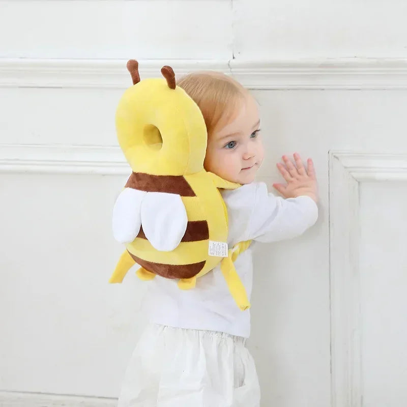 1PC Baby Head Back Protector Kids Safe Protect Pillow Learn Walk Head Protector Cartoon Cushion Anti Fall Backward Cap Carry