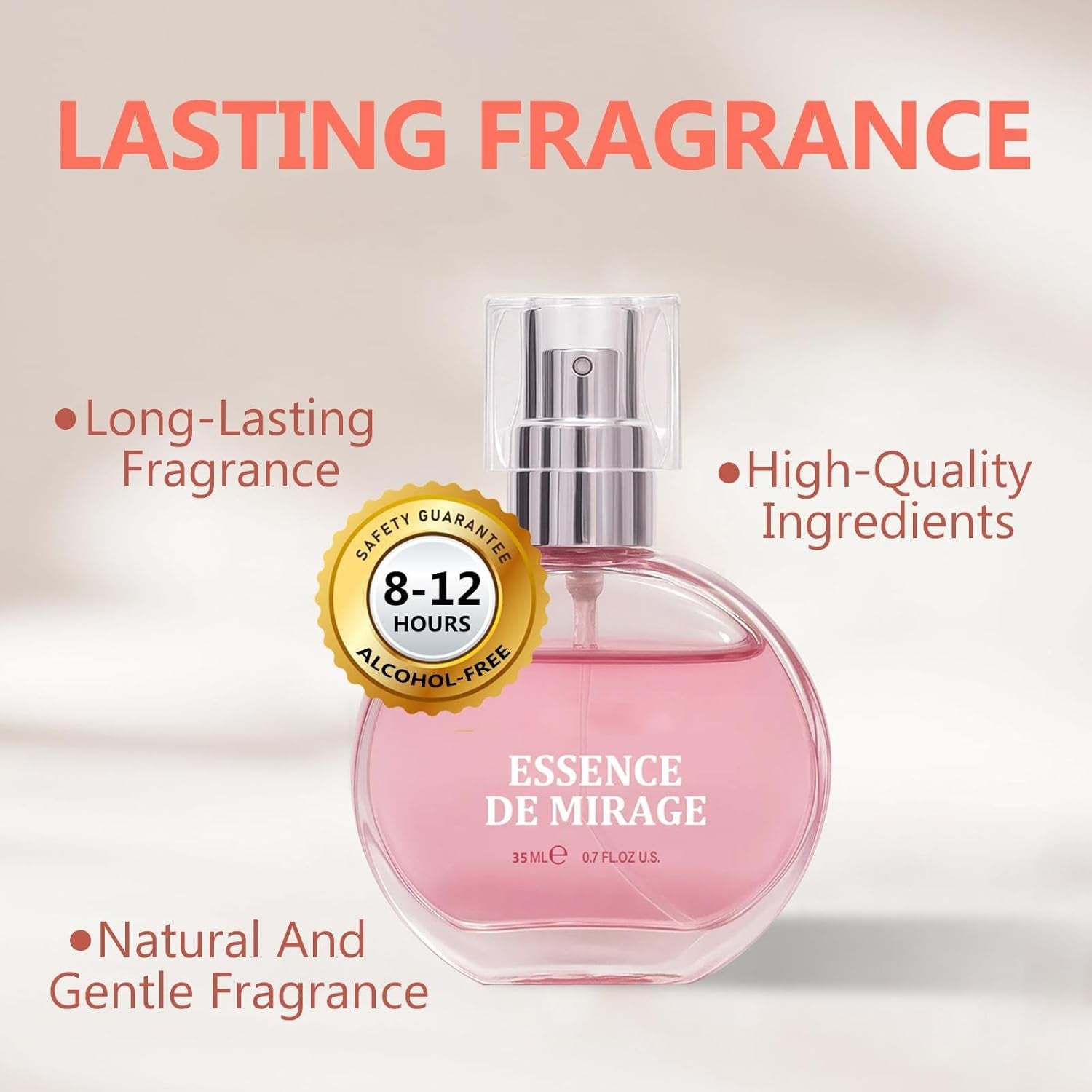 Pheromone Perfume for Women, Long-Lasting Fragrance Oil with Natural Essence, Elegant Scent to Enhance Your Allure and Confidence