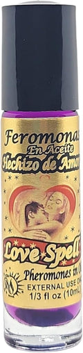 Love Spell Pheromone(Hechizo De Amor Feromnas En Aceite)-Roll on Perfume Oil 10ML