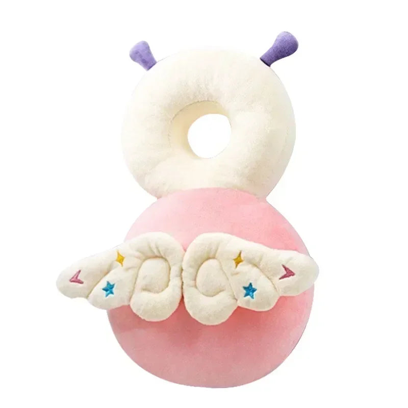Toddler Baby Head Protector Safety Pad Cushion Back Prevent Injured Angel Bee Cartoon Security Pillows Protective Headgear