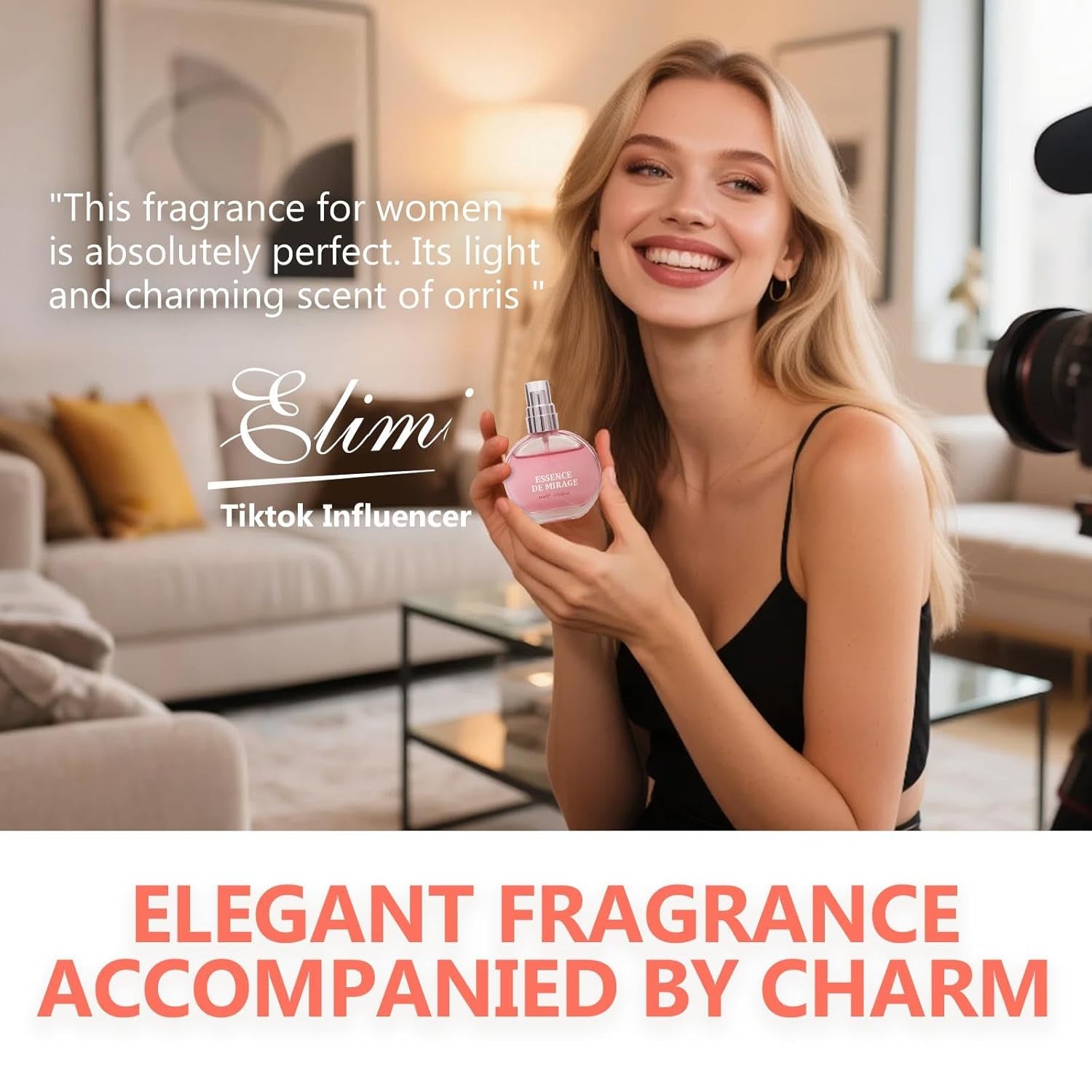 Pheromone Perfume for Women, Long-Lasting Fragrance Oil with Natural Essence, Elegant Scent to Enhance Your Allure and Confidence