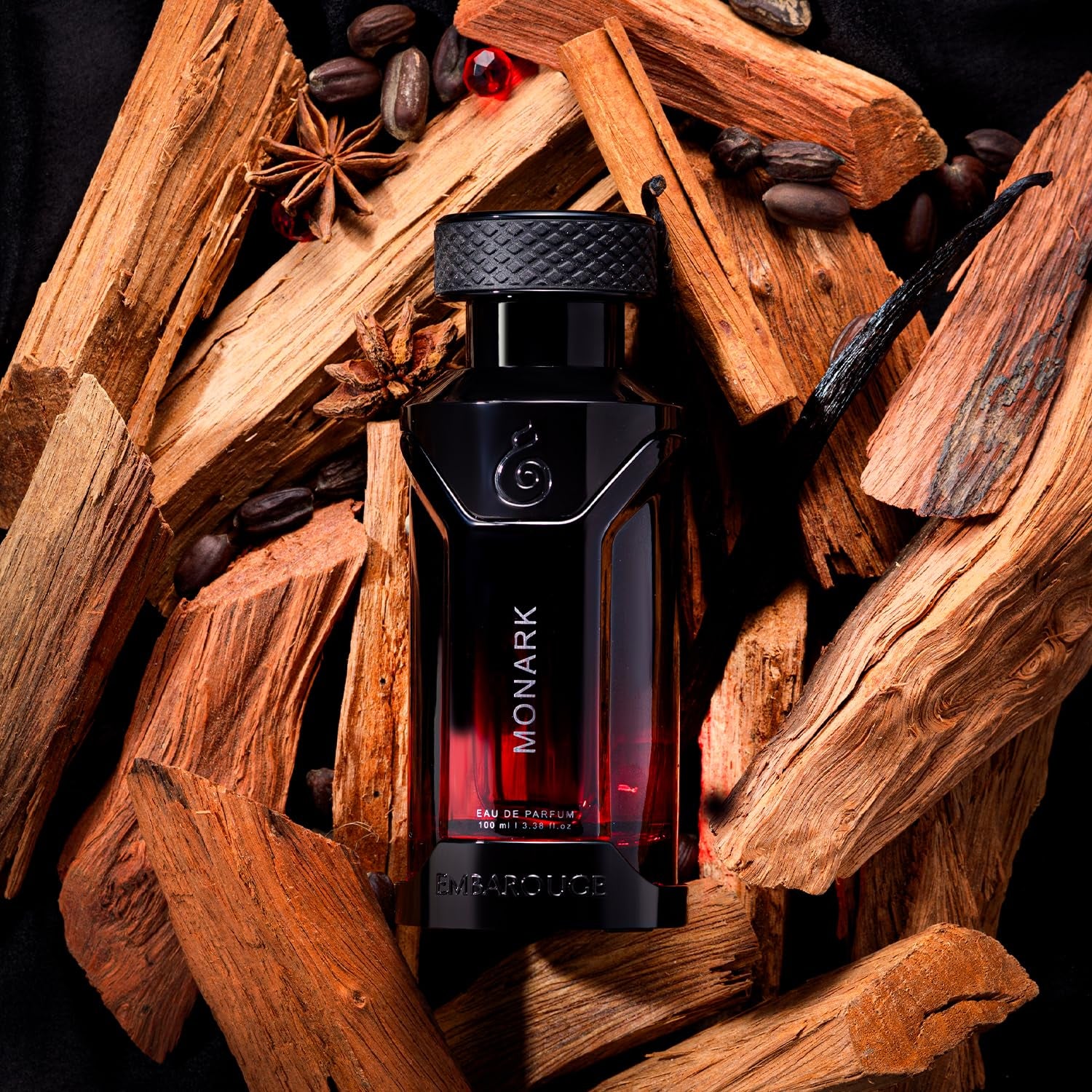 Monark | Eau De Parfum | Woody • Spicy • Gourmand | Fragrance for Men | 3.4 Fl. Oz./100 Ml