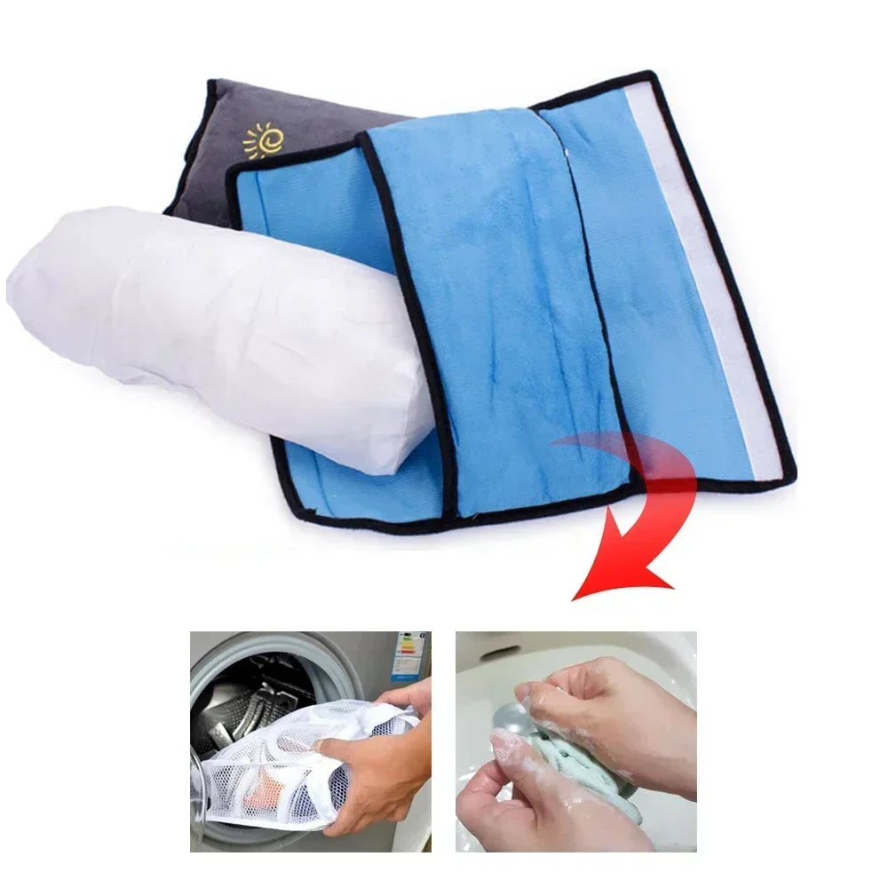 Adjustable Universal Car Seat Belt Pillow for Kids Plush Shoulder Head Protector Baby Sleeping Pad Comfortable Travel Accessory