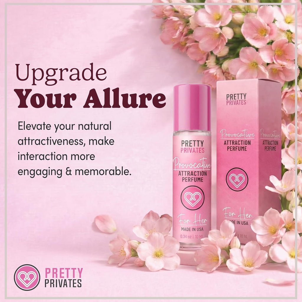 Pheromone Perfume for Women with Enhanced Scents for Appeal, Temptation and Confidence - Roll on Perfume Oil - 10Ml