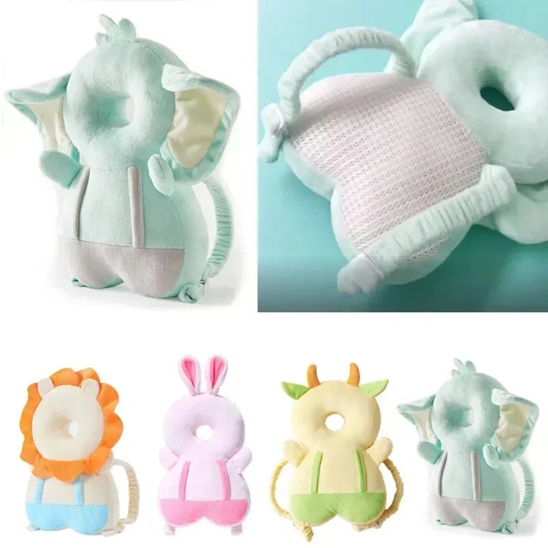 Toddler Baby Head Protector Safety Pad Cushion Back Prevent Injured Angel Bee Cartoon Security Pillows Protective Headgear