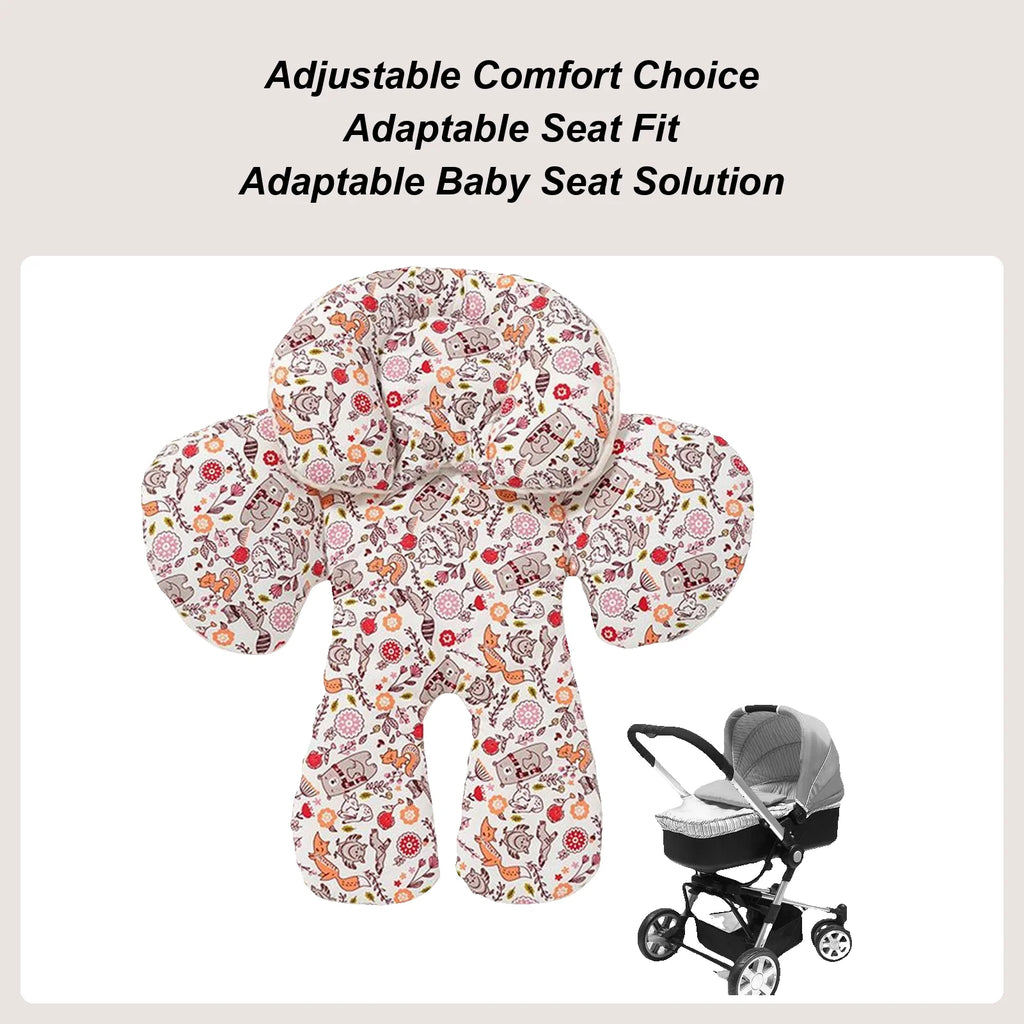 Baby Car Seat Cushion Toddler Car Seat Cover Removable Head Support Adjustable Height Protector Cover Cushion For Vehicle SUV