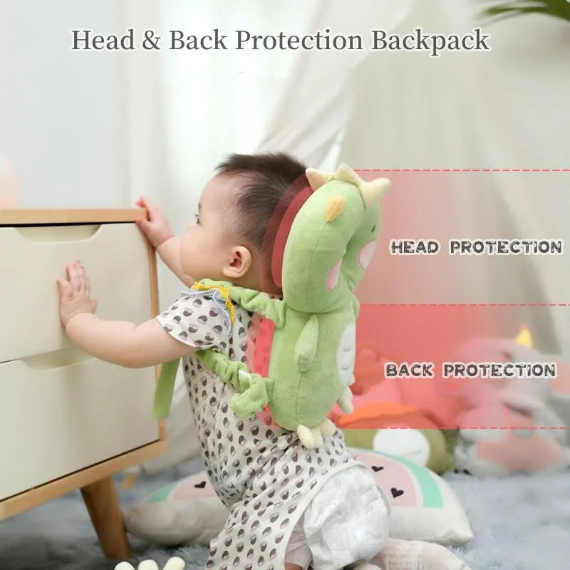 Baby Security Pillows Toddler Head Protector Safety Pad Cartoon Animals Anti Fall Pillows Protective Headgear Baby Xmas Gifts