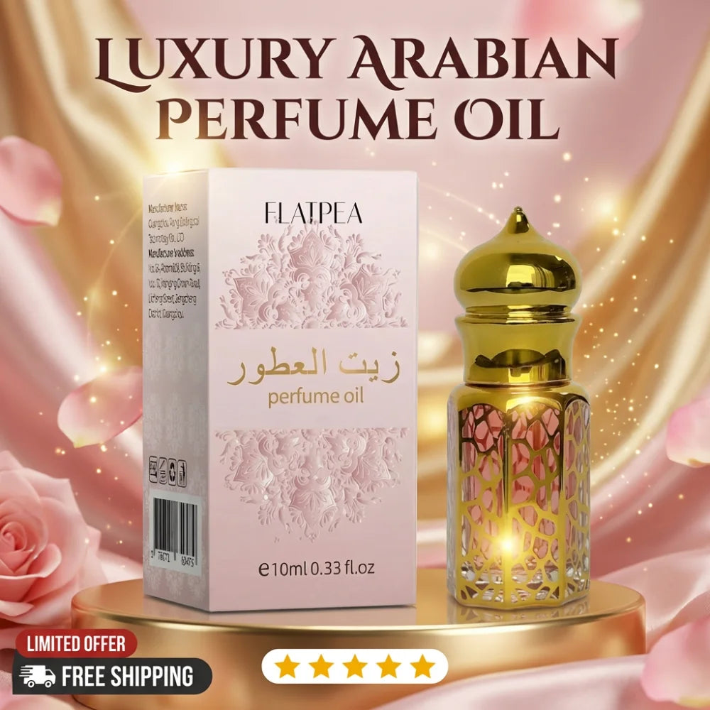 Luxury Women's Arabia Perfume Oil Elegant Orchid Vanilla Fragrance Long-lasting Fresh Romantic Natural Scent for Lady Gift 10ml