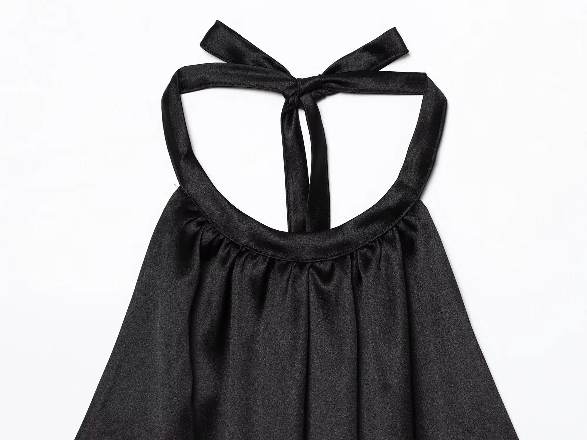 MYST&ZA Women's Clothing 2025 Summer New Fashion Sexy Backless Halter Neck Sleeveless Top 3307680