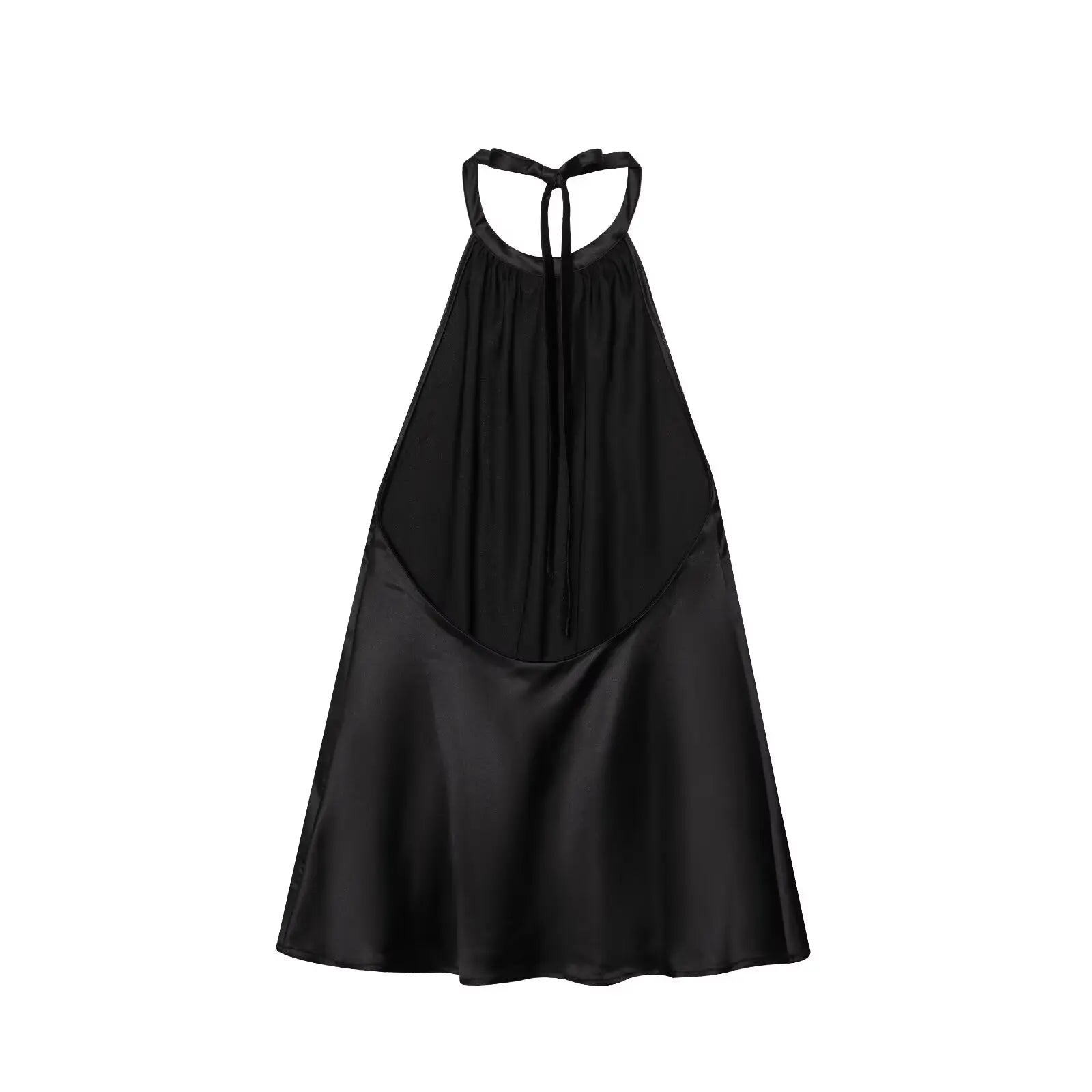 MYST&ZA Women's Clothing 2025 Summer New Fashion Sexy Backless Halter Neck Sleeveless Top 3307680