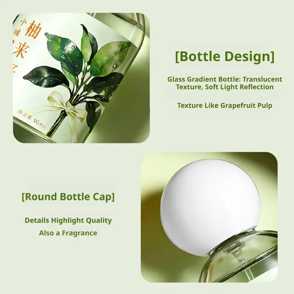 Grapefruit Perfume Women Fresh Citrus Scent Long Lasting Fruity Fragrance Light Daily Wear Eau De Parfum For Dating Office