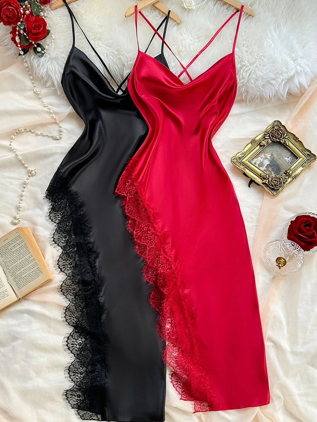 Scarlet Desire Night Set