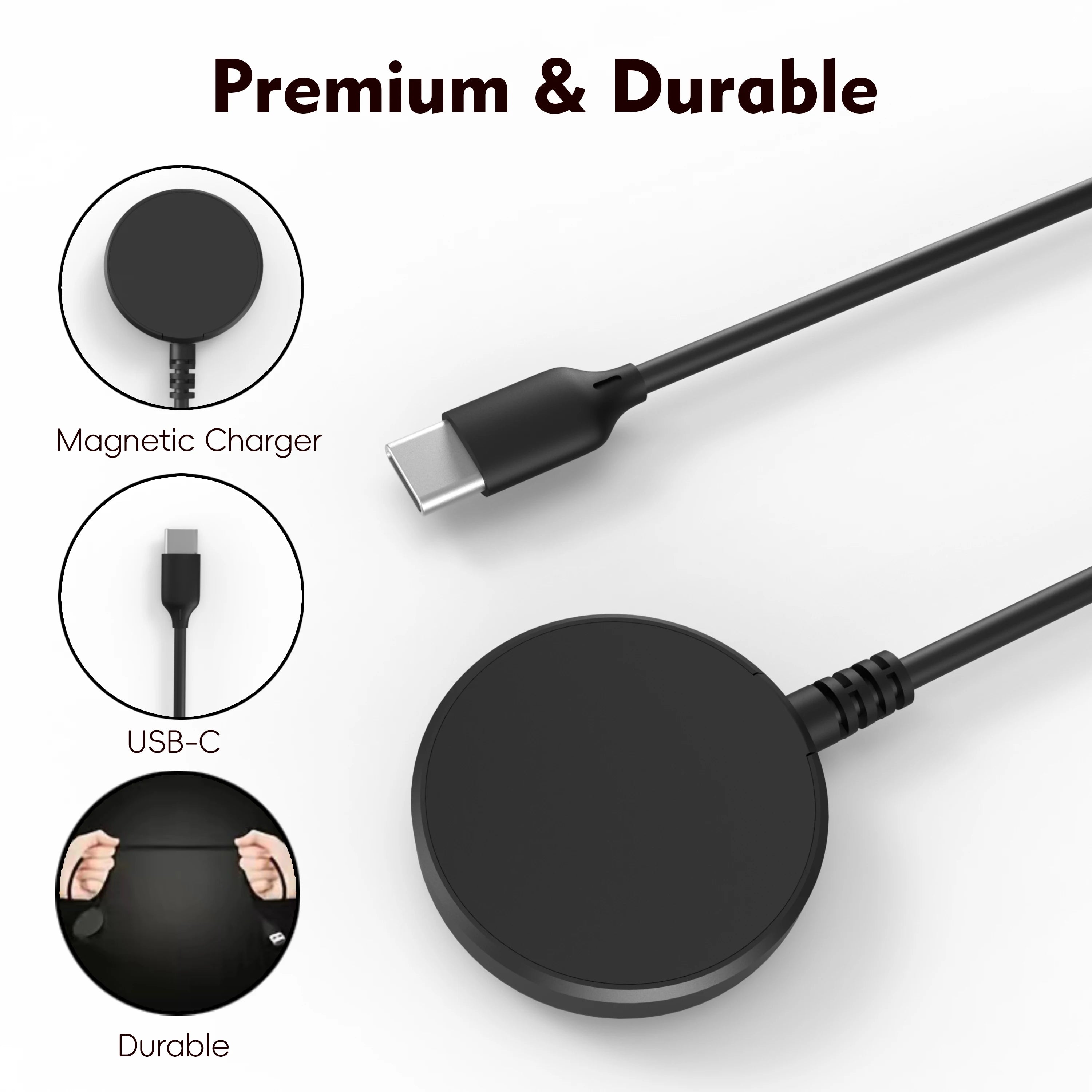 ⌚ Galaxy Watch USB Charger Cable for Watch 3/4/5/6/7/8 Ultra