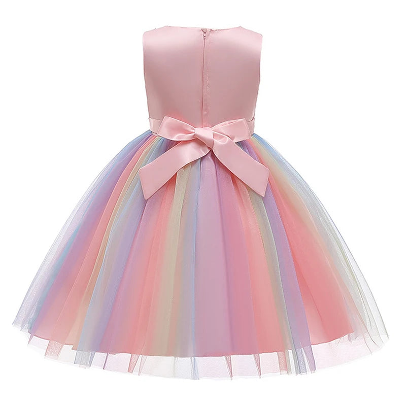Rainbow Princess Dress
