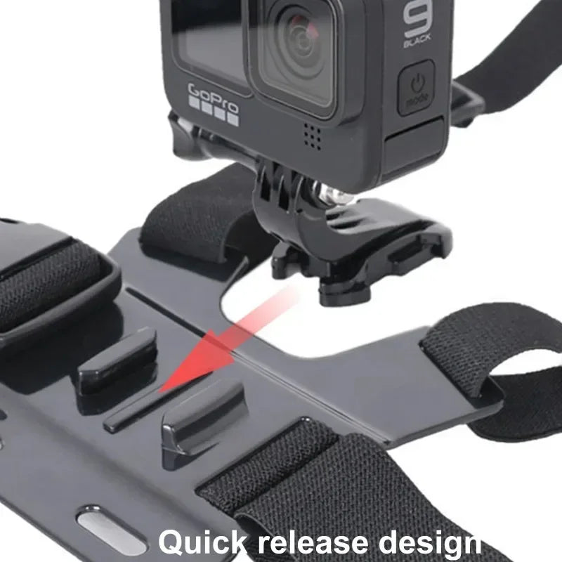 📱 Hands-Free Chest Phone Holder for TikTok, Travel & Recording