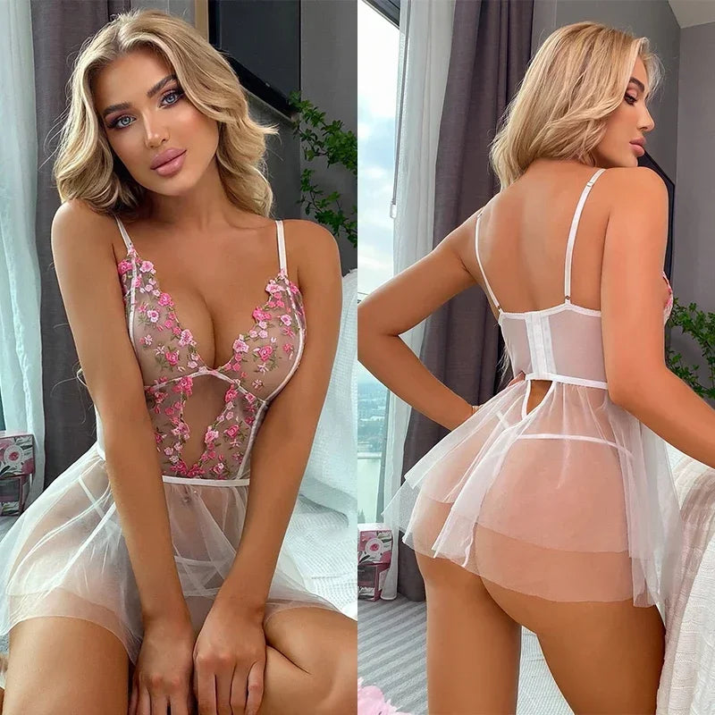 Blossom Lace Babydoll
