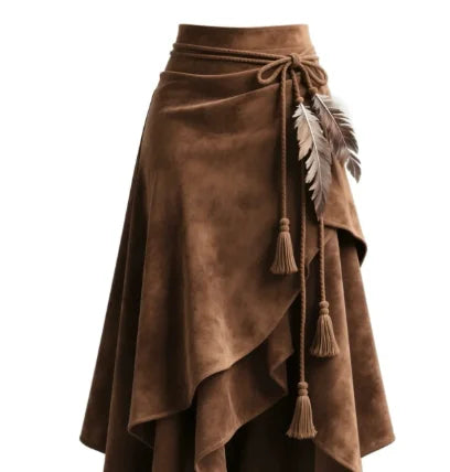 Velvet Coffee Skirt