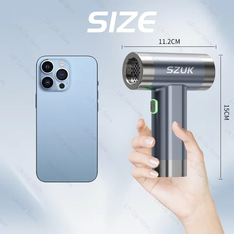 JetFan Ultra 150000RPM
منفاخ هواء قوي لتنظيف الكمبيوتر والسيارة