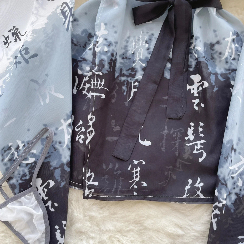 Japanese Elegance Robe 🖤