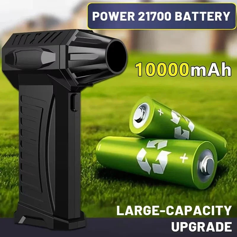 Super Violent Blower 1200000RPM Brushless Turbo Jet Blower Dry 10000mAh Fast Charging Thrust PC Cleaning Tool Duct Fan 2026 NEW