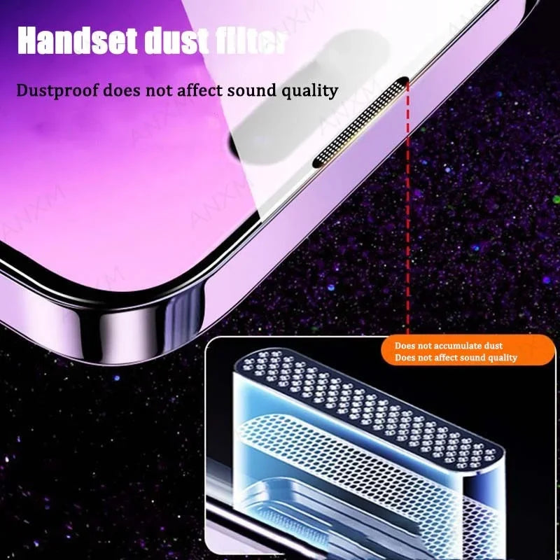 📱 Anti-Spy Screen Protector for iPhone – Bubble & Dust Free