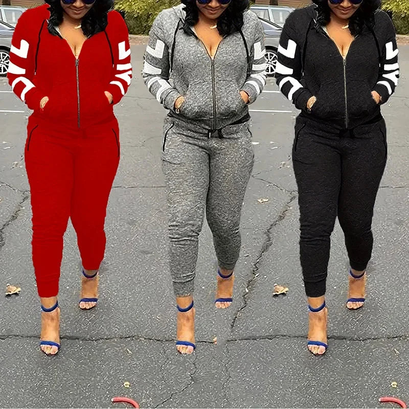 Casual Hoodie Set