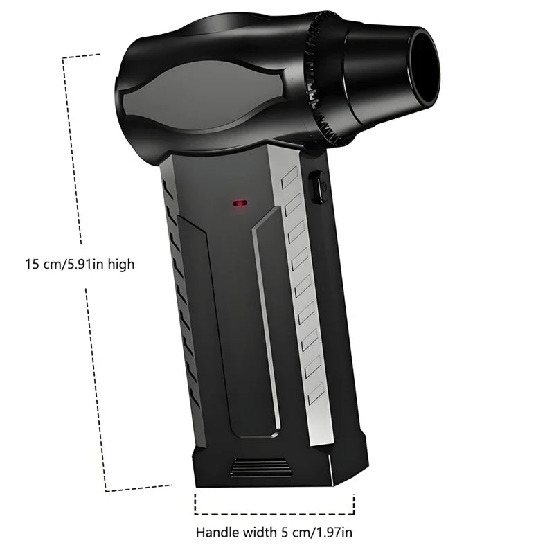 Super Violent Blower 1200000RPM Brushless Turbo Jet Blower Dry 10000mAh Fast Charging Thrust PC Cleaning Tool Duct Fan 2026 NEW