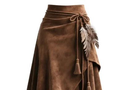 Velvet Coffee Skirt