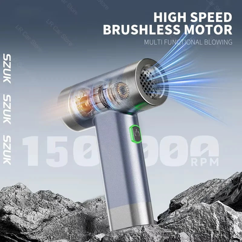 JetFan Ultra 150000RPM
منفاخ هواء قوي لتنظيف الكمبيوتر والسيارة