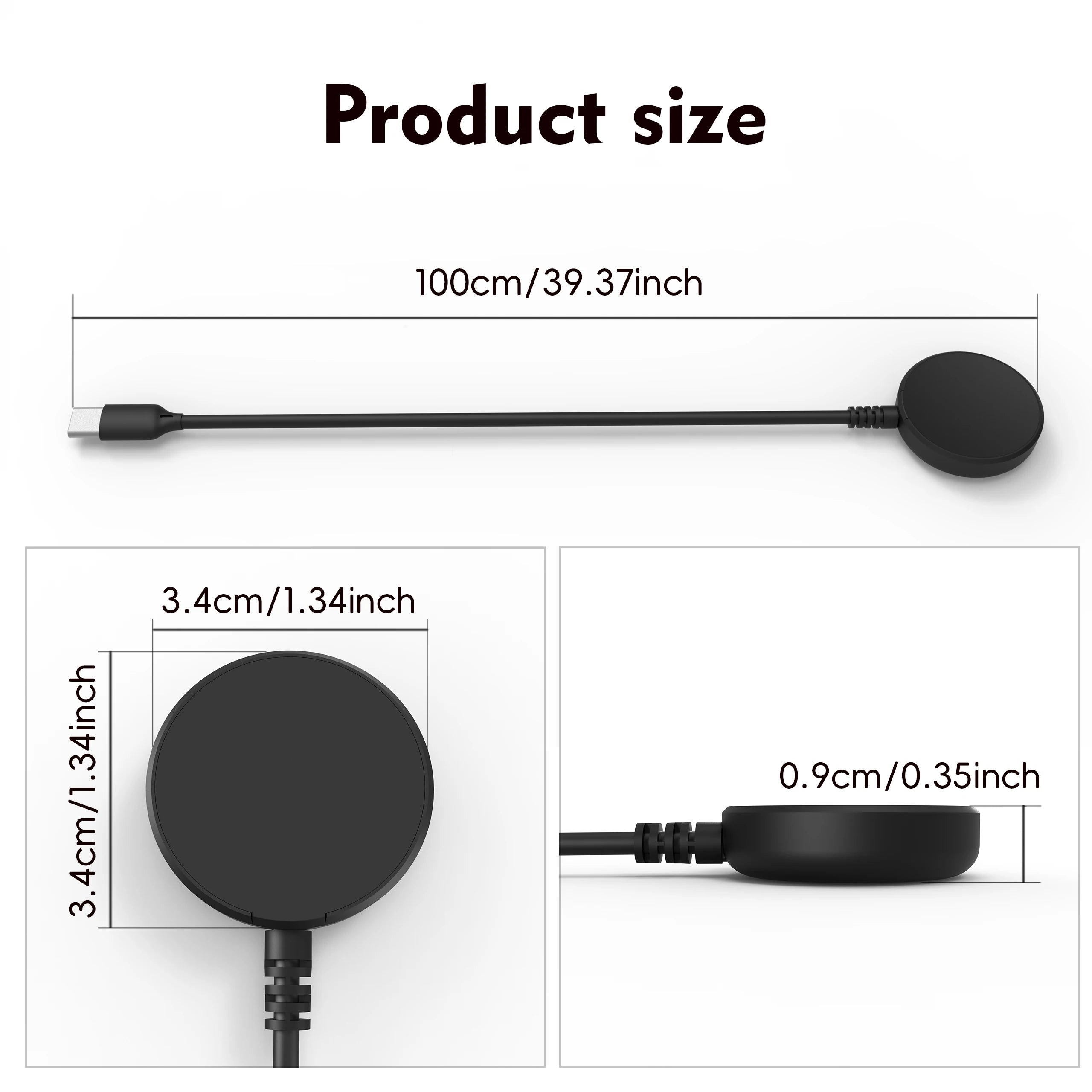 ⌚ Galaxy Watch USB Charger Cable for Watch 3/4/5/6/7/8 Ultra