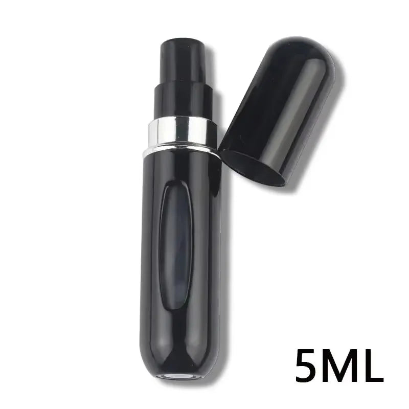 5ml Bottom Charge Perfume Refillable Bottle Liquid Container For Cosmetics Spray Bottling Dispenser Press Head Portable Travel
