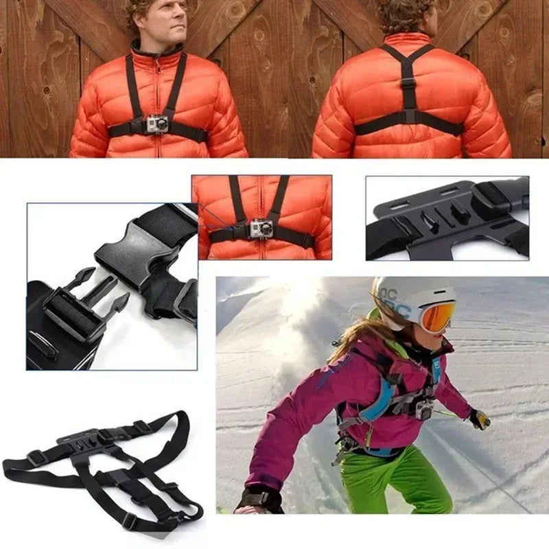 📱 Hands-Free Chest Phone Holder for TikTok, Travel & Recording