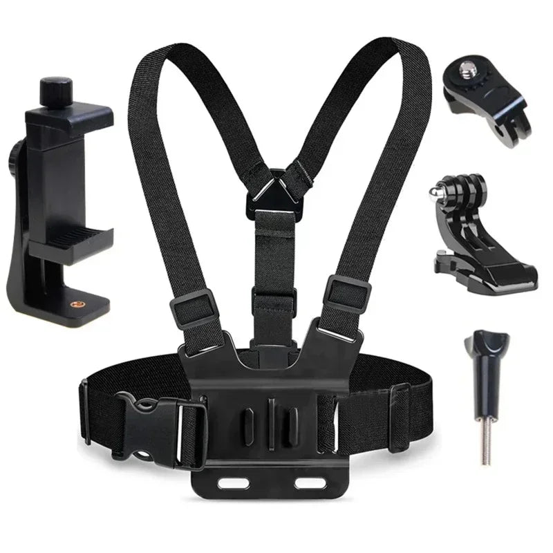 📱 Hands-Free Chest Phone Holder for TikTok, Travel & Recording