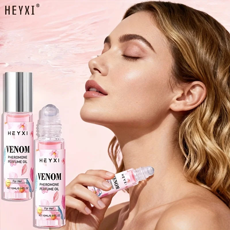 Women’s Pheromone Couple Roll-on Perfume Essential Oil Fruity Floral Long-lasting Fragrance Suitable For Carrying On Dates Gifts