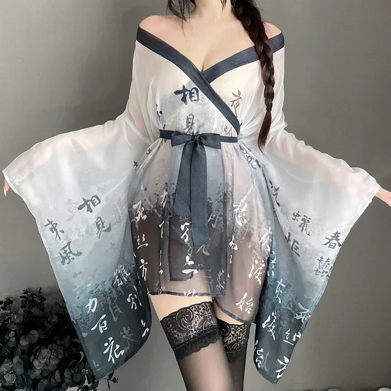 Japanese Elegance Robe 🖤