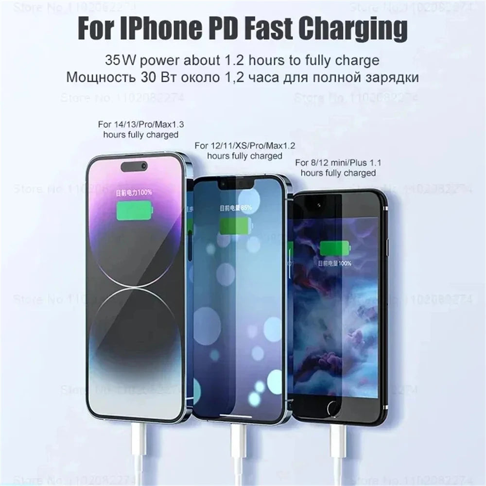 ⚡ 30W Fast Charging Cable for iPhone – PD USB Charger Cable