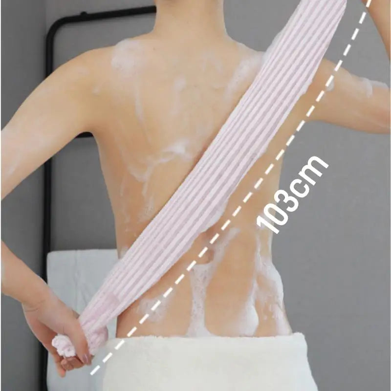 Japanese Rubbing Washcloth Bath Nylon Towel Brush for Back Towels Exfoliating Scrub Shower Sponge Body Bathroom Accessories