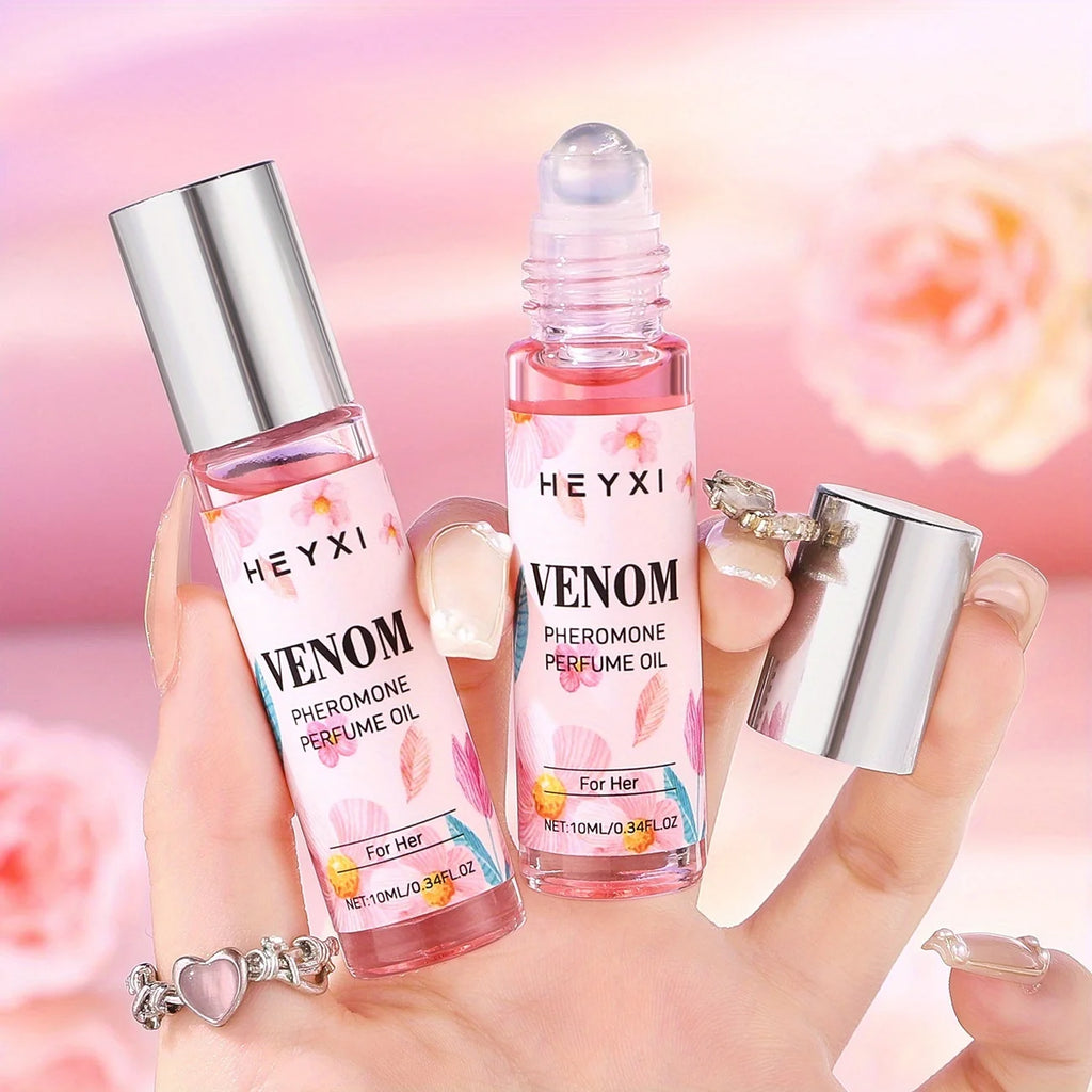 Women’s Pheromone Couple Roll-on Perfume Essential Oil Fruity Floral Long-lasting Fragrance Suitable For Carrying On Dates Gifts