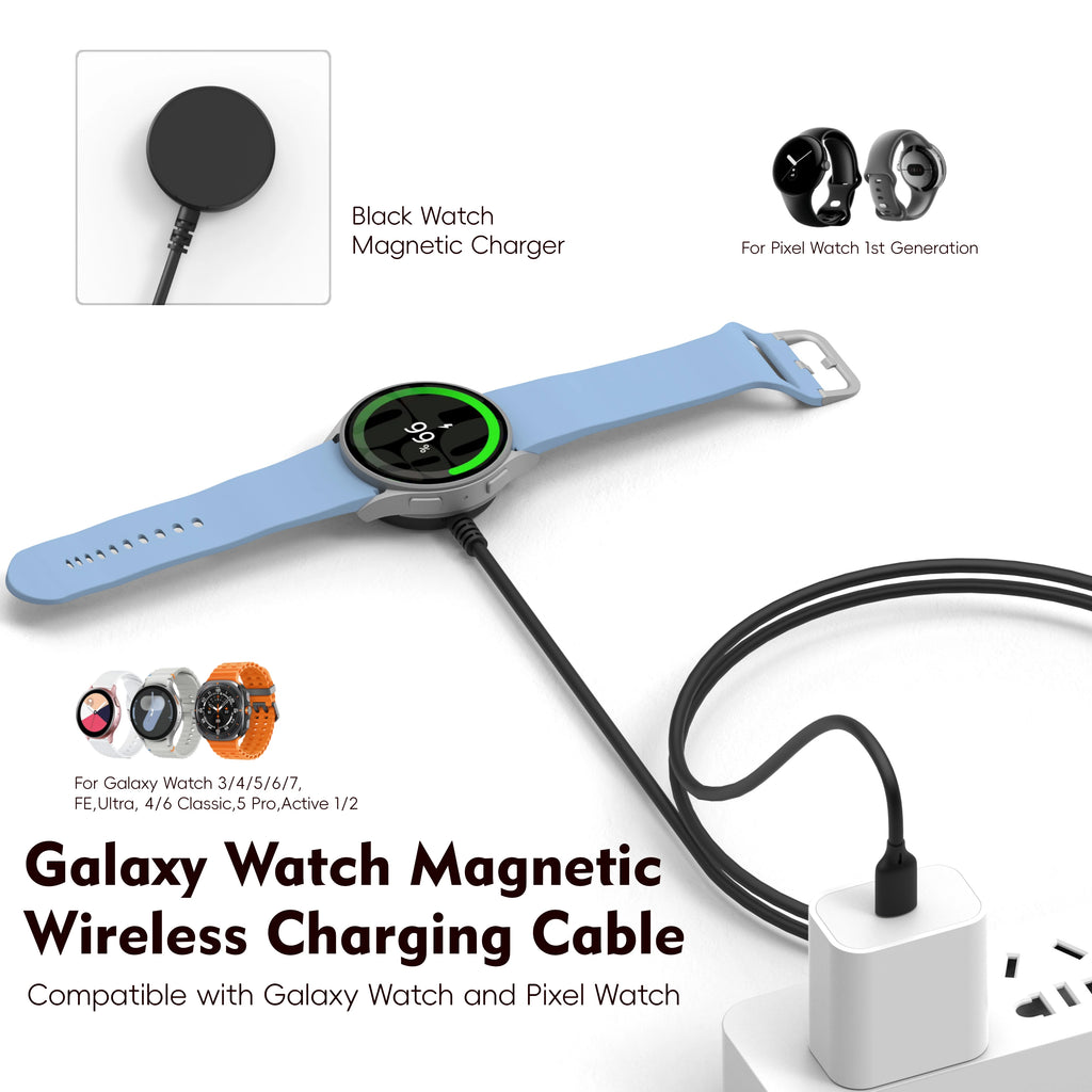 ⌚ Galaxy Watch USB Charger Cable for Watch 3/4/5/6/7/8 Ultra