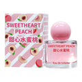 Sweet Fruity Women Perfume Fresh Peach And Citrus Lemon Fragrance Orange Blossom And Lily Charming Lucky Eau De Toilette Spray