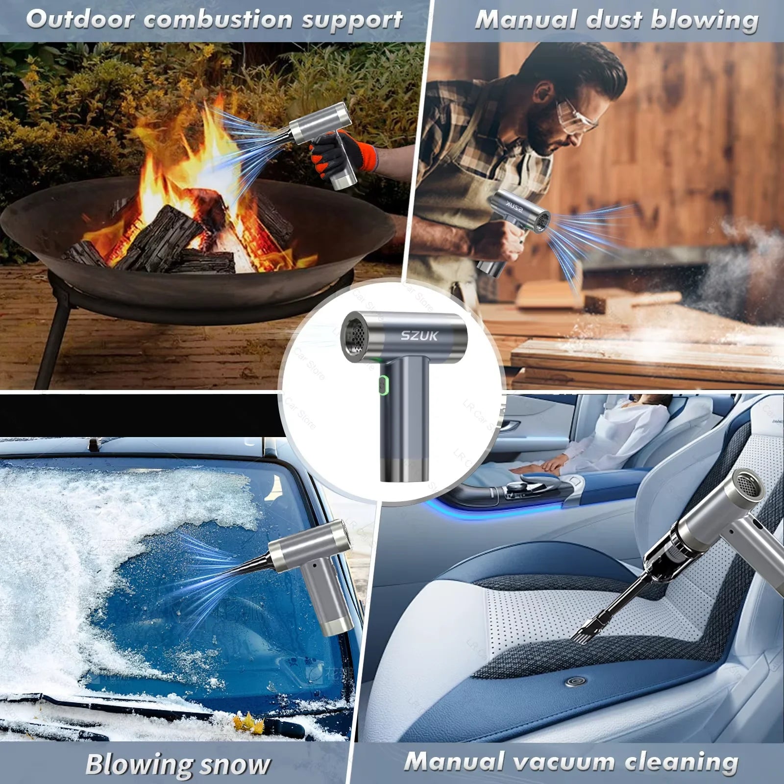 JetFan Ultra 150000RPM
منفاخ هواء قوي لتنظيف الكمبيوتر والسيارة