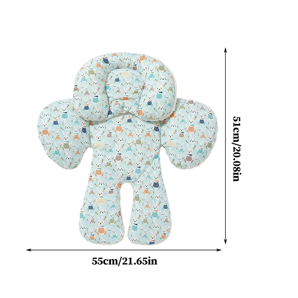 Baby Car Seat Cushion Toddler Car Seat Cover Removable Head Support Adjustable Height Protector Cover Cushion For Vehicle SUV