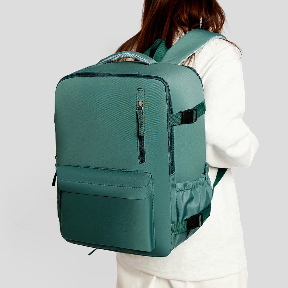 Travel Backpack Airline Approved Low Cost Airline Solid Color Leisure Large Capacity Commuter Computer Bag Backpack