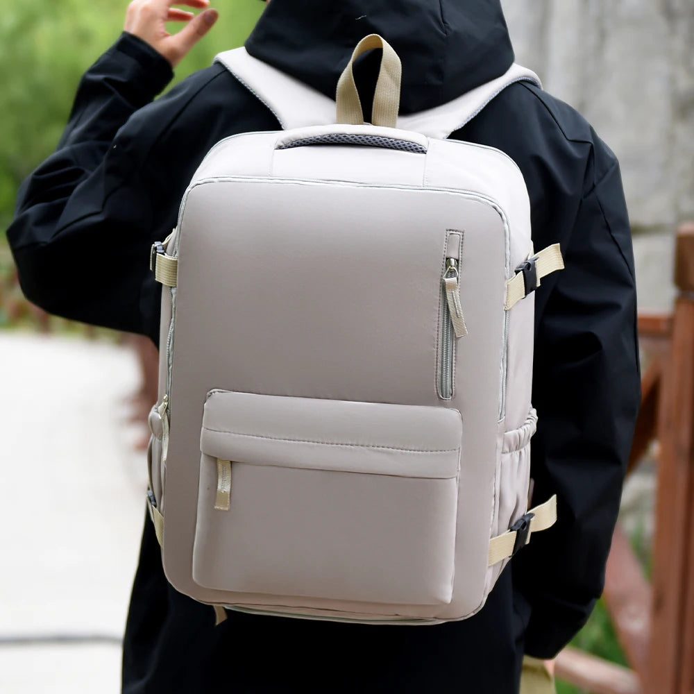 Travel Backpack Airline Approved Low Cost Airline Solid Color Leisure Large Capacity Commuter Computer Bag Backpack