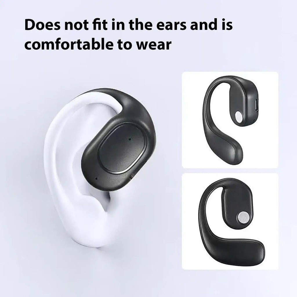 Wireless Over Ear Earbud Open-Ear Headphone with Water Resistance Long-Lasting Battery Earphone  for Running Cycling Driving